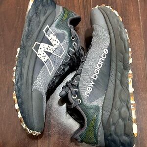 New Balance Black and Green Athletic Shoes